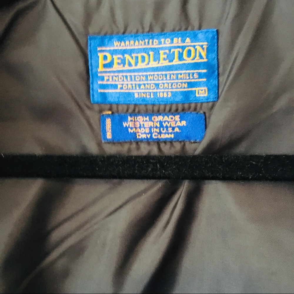 Pendleton Mens Woolen Coat Sz Md - Picture 5 of 6